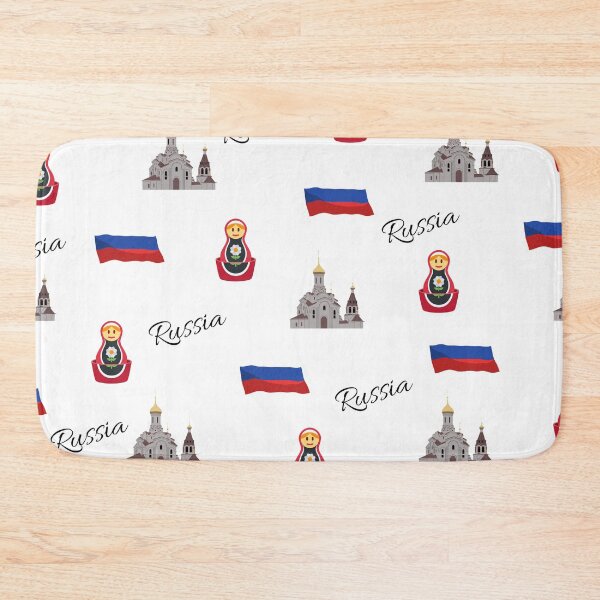 Item preview, Russia, Россия, Rossiya, Moscow, Russian Flag designed and sold by Traveledesigns.