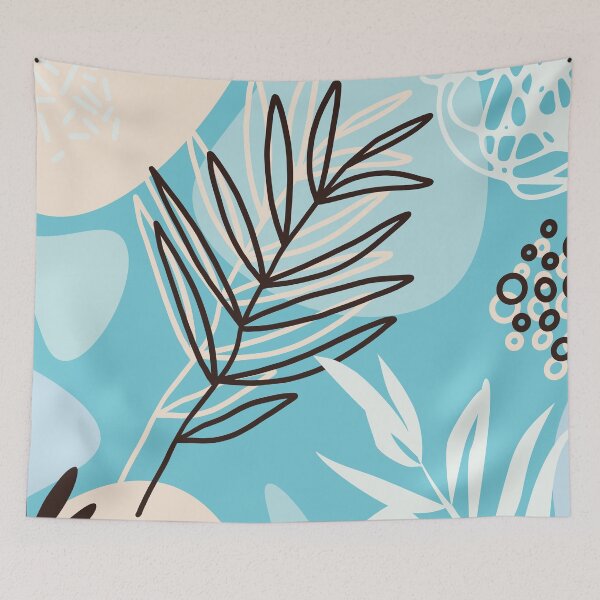 Item preview, Floral Blue Seamless Pattern Design designed and sold by Erikashop.