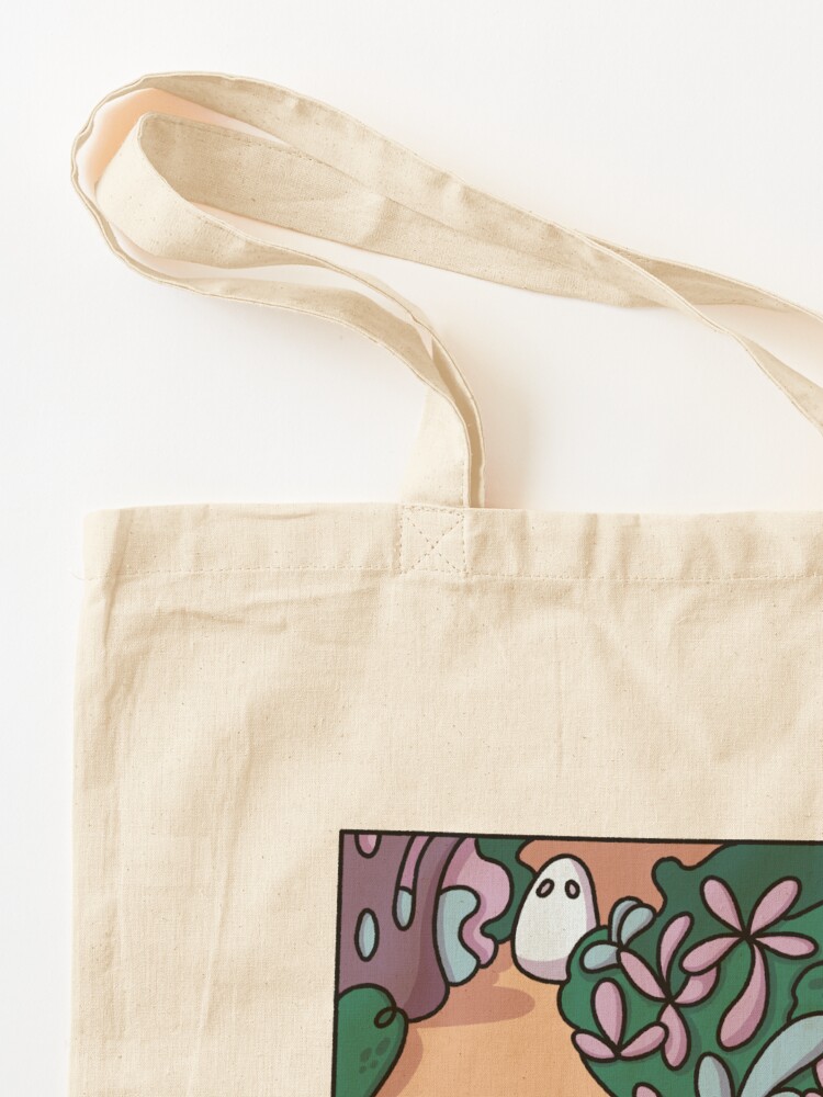Alternate view of Everything’s growing in our garden Tote Bag