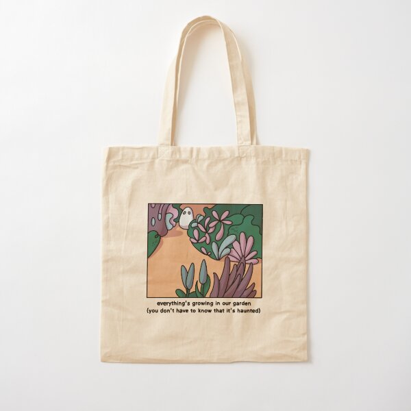Everything’s growing in our garden Cotton Tote Bag