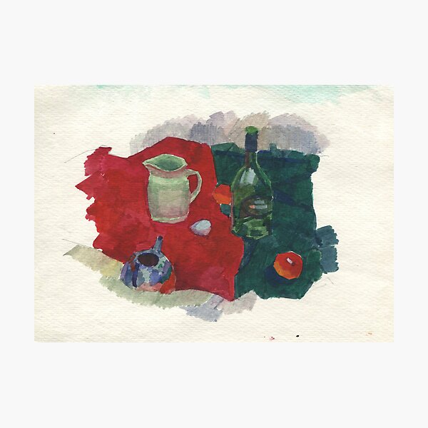 Item preview, red & green still life designed and sold by v0ff.