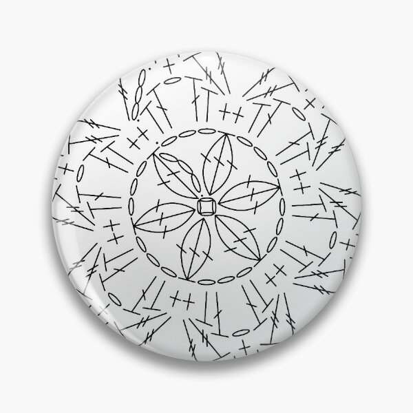 Item preview, Hexagon Crochet Diagram 1 designed and sold by lotsofloops.