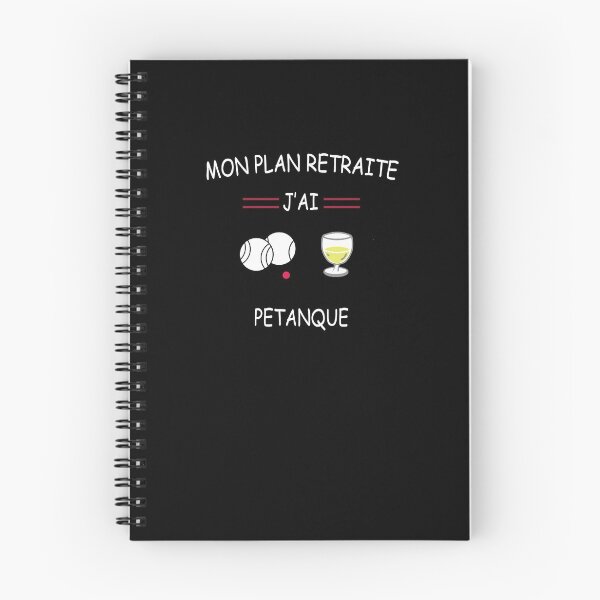 Item preview, my retirement plan I have pétanque designed and sold by malo Barbier.