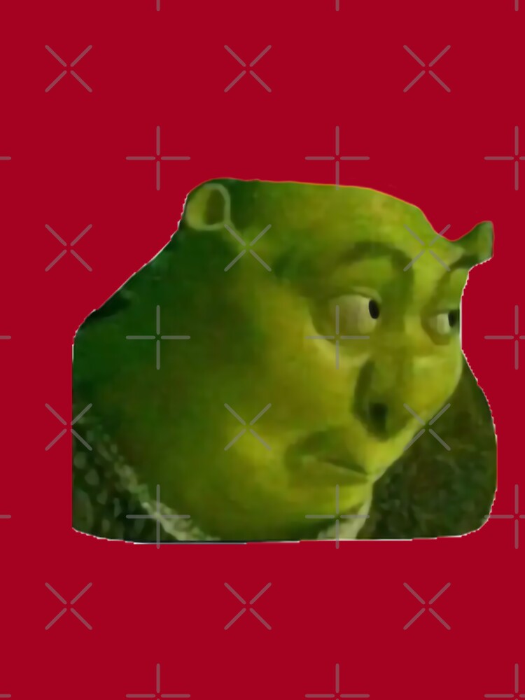 Download Funny Shrek Embarrassed Meme Wallpaper