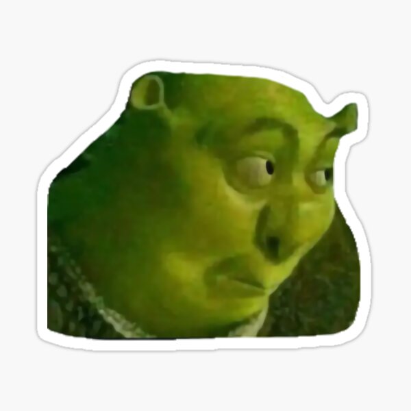 shrek meme | Sticker