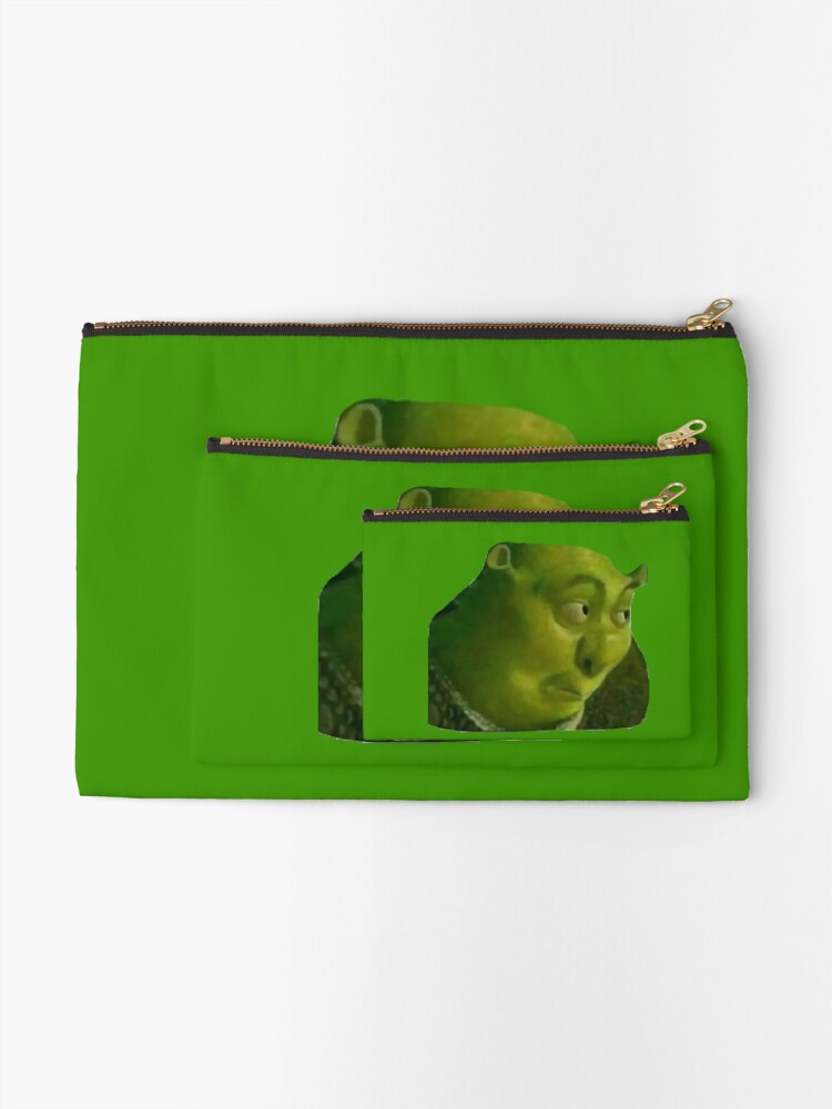 Shrek face meme | Zipper Pouch