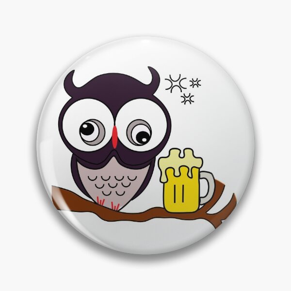 Item preview, Drunk Owl designed and sold by SaSyprints.