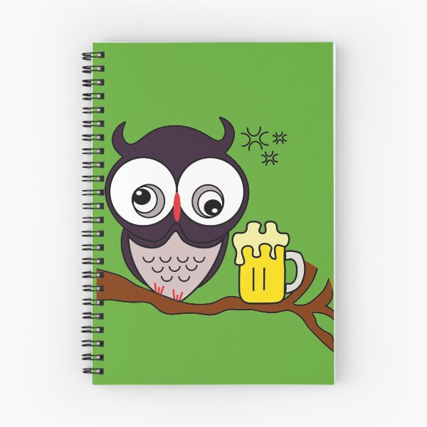 Item preview, Drunk Owl designed and sold by SaSyprints.