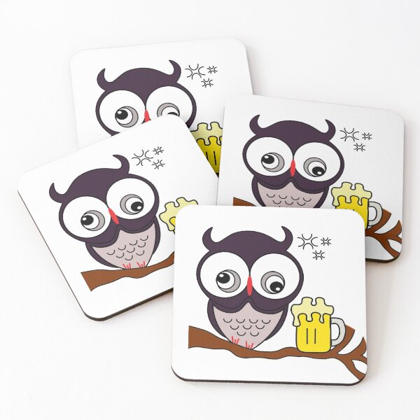 Item preview, Drunk Owl designed and sold by SaSyprints.