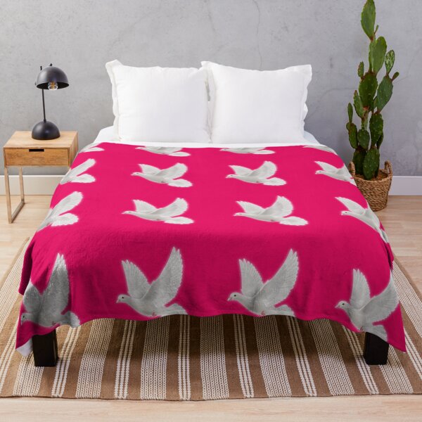 Item preview, Amazing Flying White Pigeon  designed and sold by aruvanita.