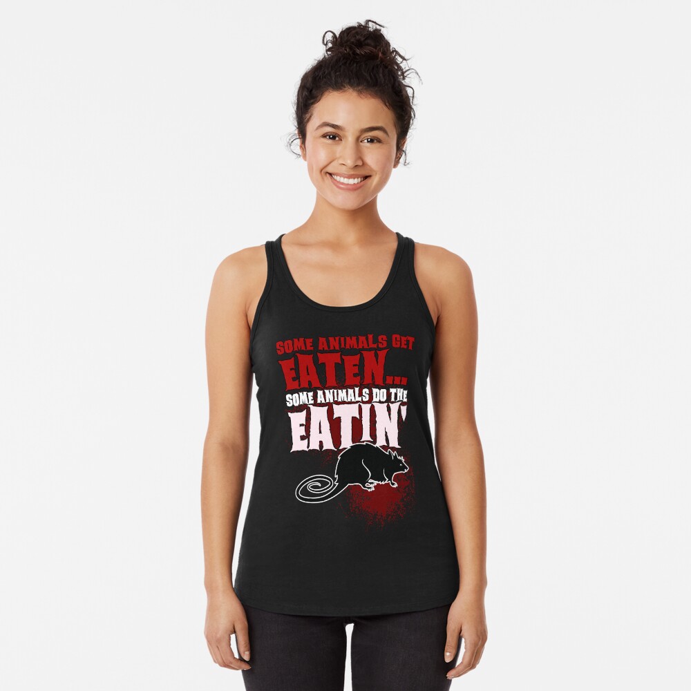 Some animals... - quote from "Banished" Racerback Tank Top