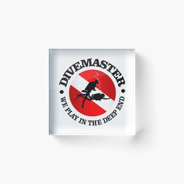 Item preview, Divemaster (rd) designed and sold by curranmorgan.