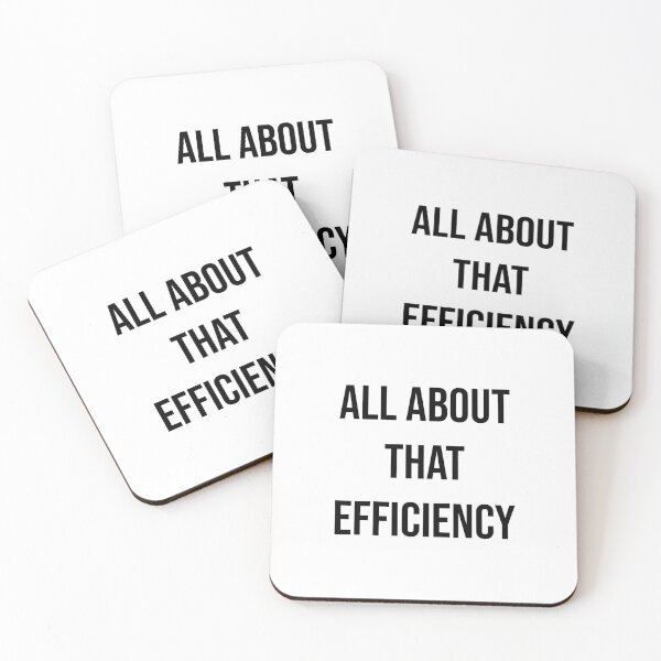 Item preview, All About That Efficiency designed and sold by MSA-42.