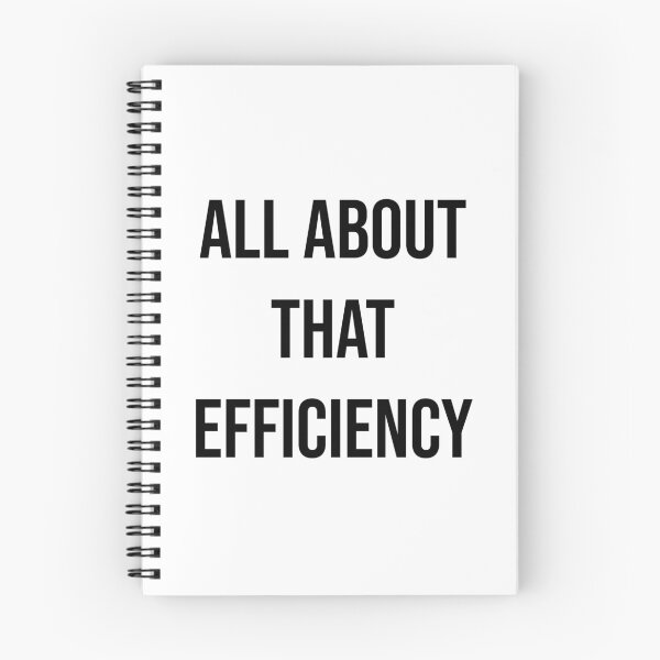 Item preview, All About That Efficiency designed and sold by MSA-42.