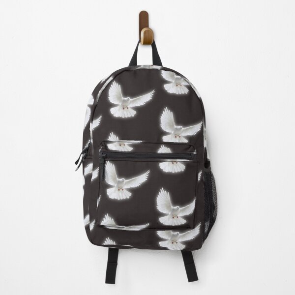 Item preview, Awesome Flying White Pigeon designed and sold by aruvanita.