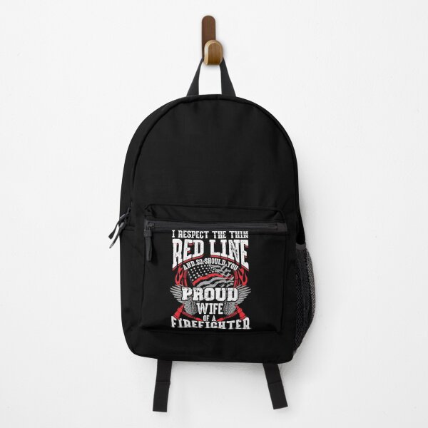 Item preview,  Firefighter Wife Respect The Thin Red Line Proud designed and sold by funnytshirtemp.