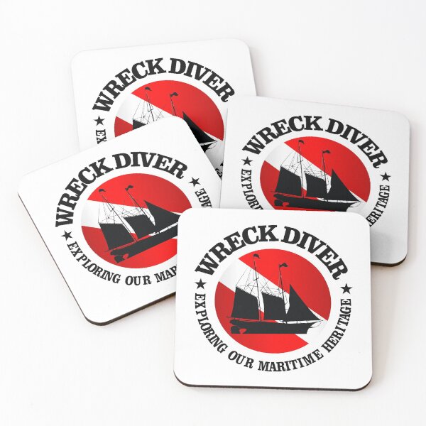 Item preview, Wreck Diver (rd) designed and sold by curranmorgan.
