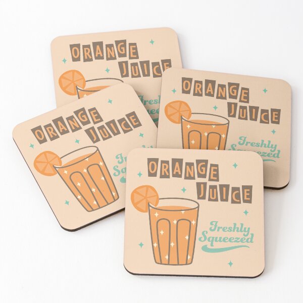 Item preview, Mid Century Orange Juice designed and sold by CocoandDaisy.