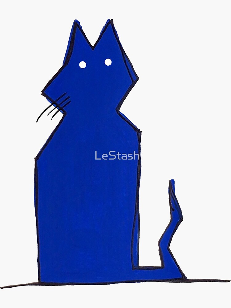 « Le chat bleu » par LeStash