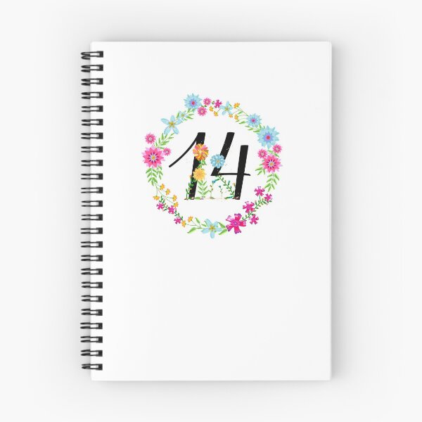 Item preview, Floral Number 14 Fourteen designed and sold by BleuSky.