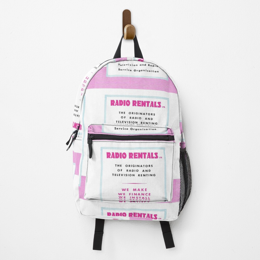 Item preview, Backpack designed and sold by ThrowbackAds.