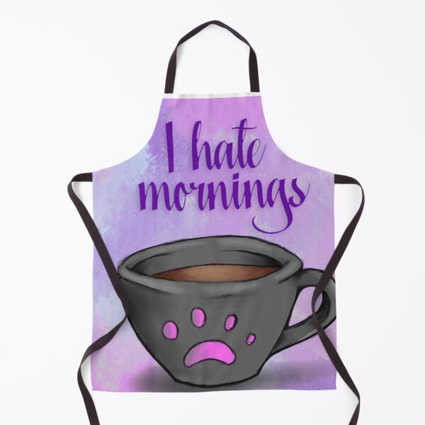 Item preview, Hate Mornings, Love Coffee designed and sold by djdesvn.