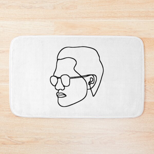 Item preview, Abstract Modern - Male Face Portrait - One Line Drawing designed and sold by RLYGR8.