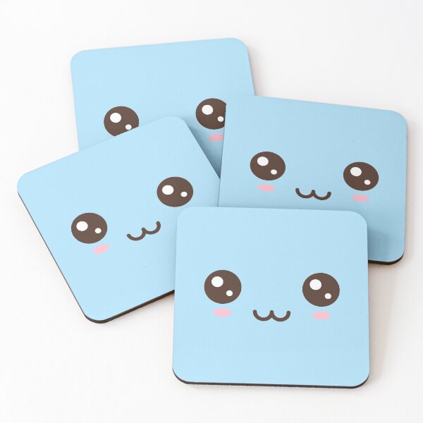 Item preview, #4 Kawaii blue face designed and sold by WelcomeToJapan.