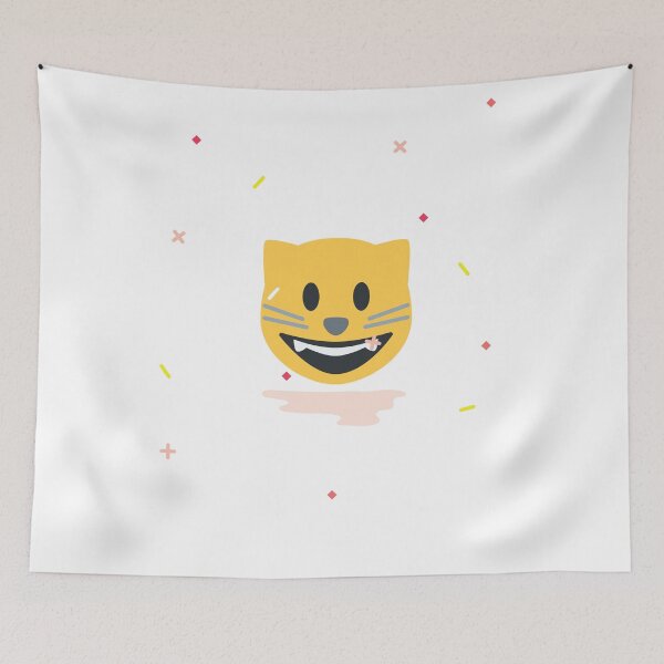 Item preview, Cat emoji smile designed and sold by SpicyCherrys.