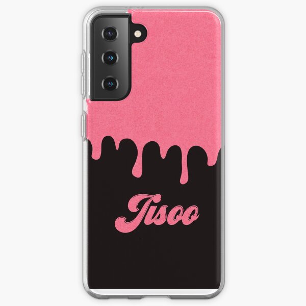Jisoo Ice Cream Dripping Coque souple Samsung Galaxy