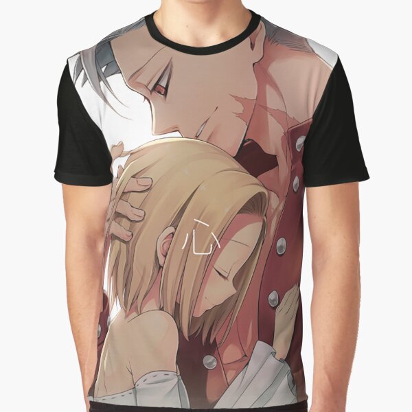 Seven Deadly Sins - Ban & Elaine Romance Graphic T-Shirt