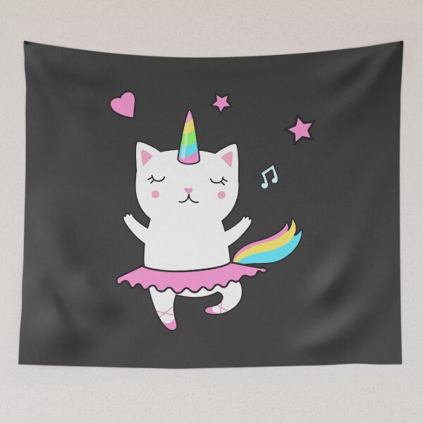 Item preview, unikitty - unicorn- stars- cat - danc -  music  designed and sold by Nouni-abdo.