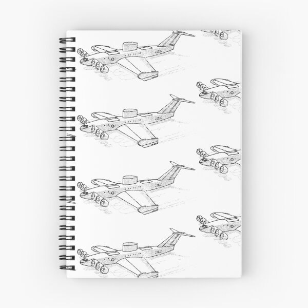 Item preview, Ekranoplan WIG Freighter  designed and sold by AeroGeekTees.