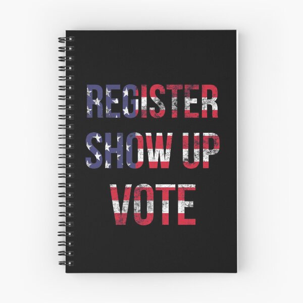 Item preview, Register show up and vote designed and sold by hibamar.