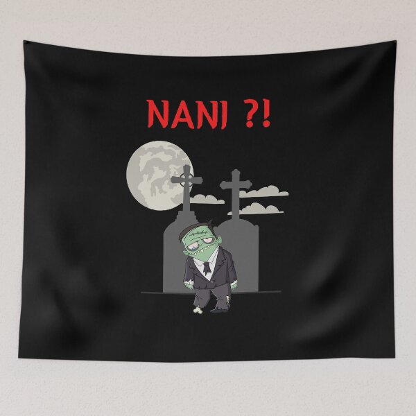 Item preview, Funny Nani Zombie - Omae wa mou shindeiru designed and sold by Frosty1489.