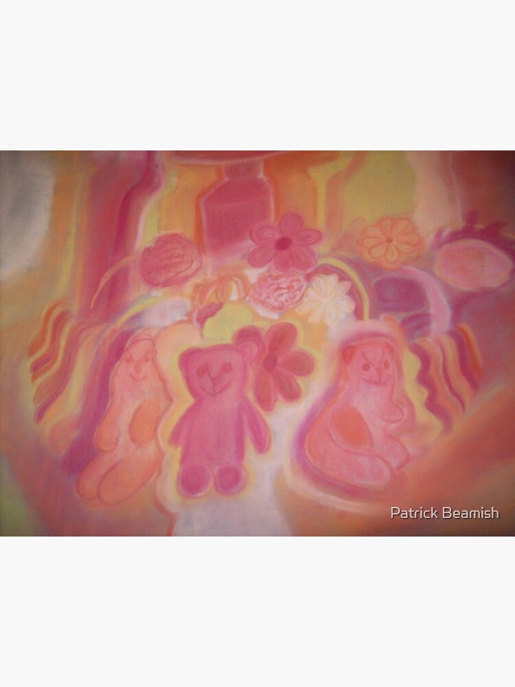 Thumbnail 3 of 3, Art Print, Warm Animals And Flowers designed and sold by TrickyBeamy28.
