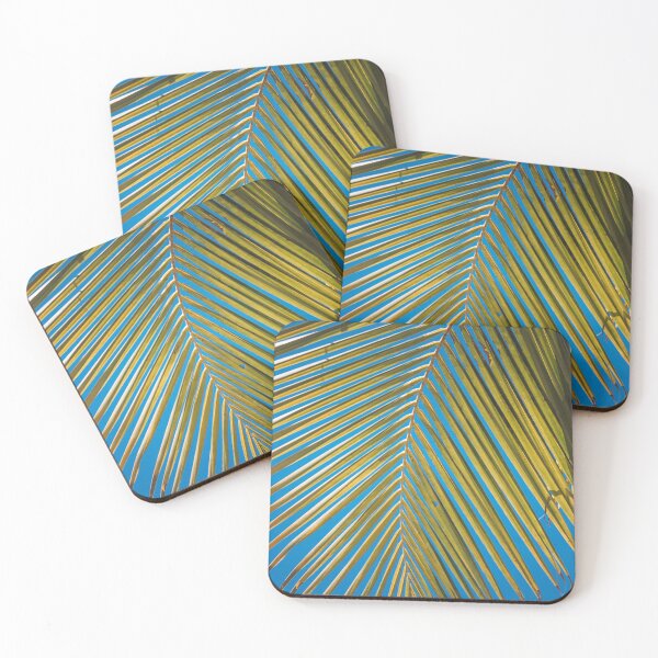 Item preview, Green blue palm trees designed and sold by FelipeWork10.