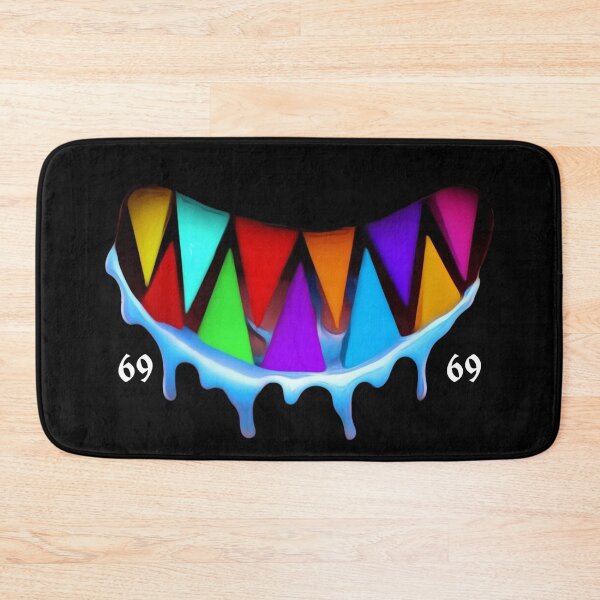 Item preview, 6ix9ine shark teeth colorful  designed and sold by Nishad4.