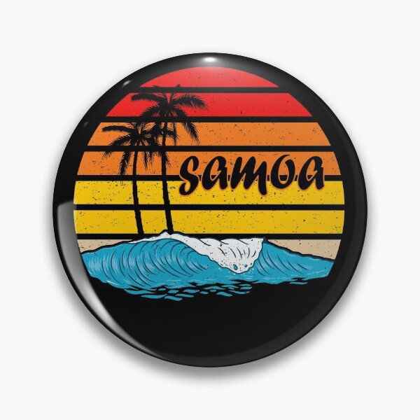 Item preview, Vintage Somoa Samoan Islander Pride Gift  designed and sold by jpjournals.