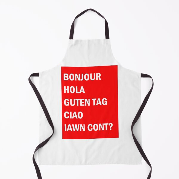Item preview, BONJOUR HOLA GUTEN TAG CIAO IAWN CONT? designed and sold by Dy Fam Designs - Dyluniadau Dy Fam.