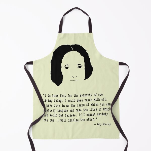 Item preview, Mary Shelley Frankenstein Quote designed and sold by The Dead Writers Circle.