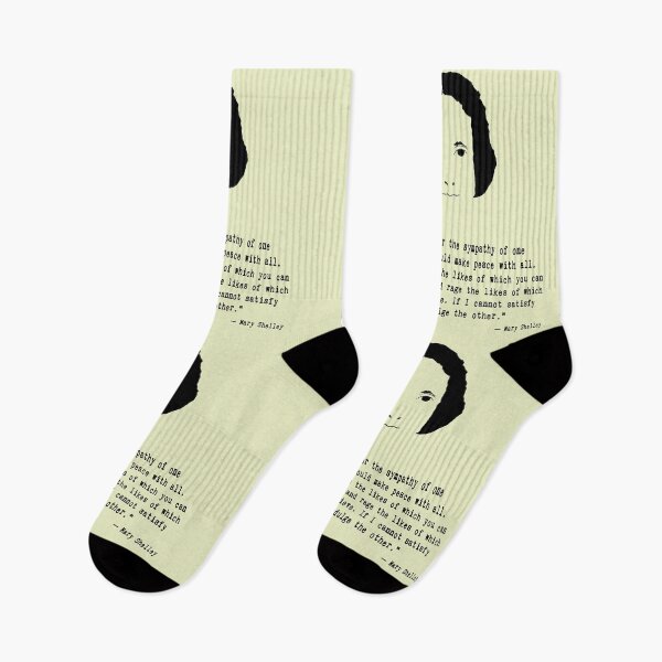 Item preview, Mary Shelley Frankenstein Quote designed and sold by The Dead  Writers Circle.