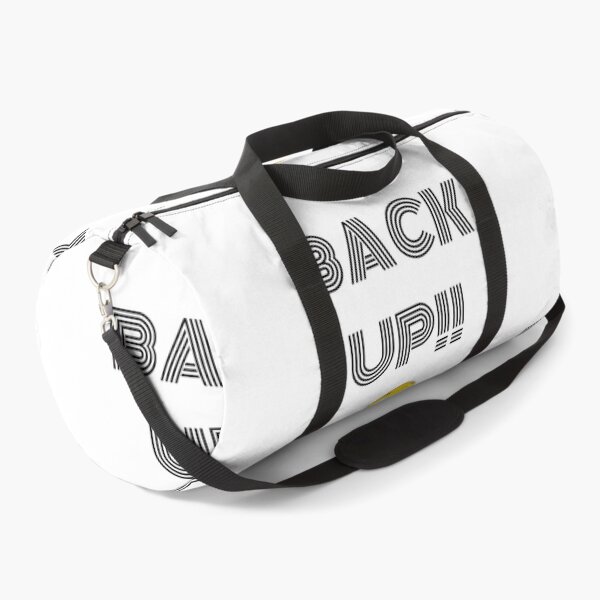 Item preview, Back Up!-White Background  designed and sold by Trendi61.