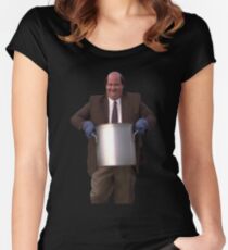 Camiseta entallada de cuello ancho Famoso chile de Kevin
