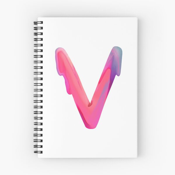 Item preview, Pastel painted letter V designed and sold by Artsy Corner.