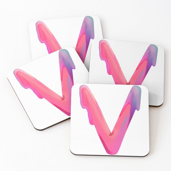 Item preview, Pastel painted letter V designed and sold by Artsy Corner.