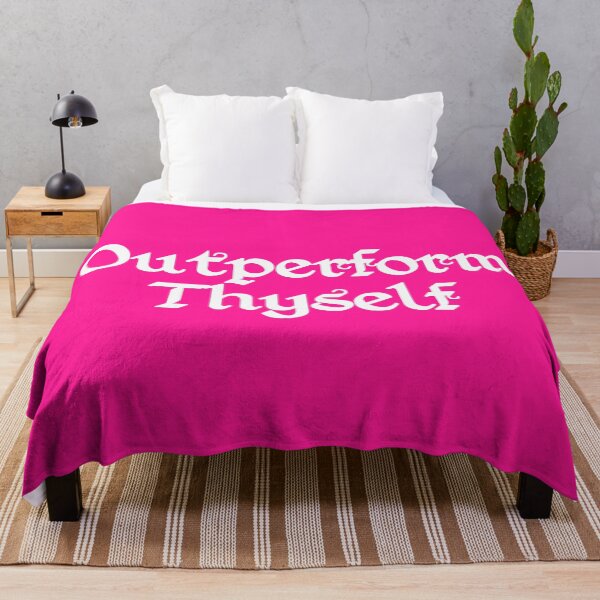 Item preview, Outperform Thyself | Self Development | Quotes | Pink designed and sold by Wintre2.
