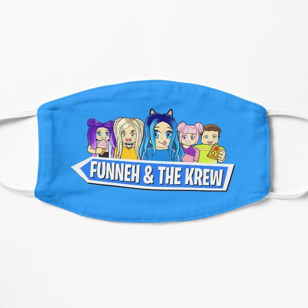 Funnehcake Face Masks Redbubble - its funneh roblox story time