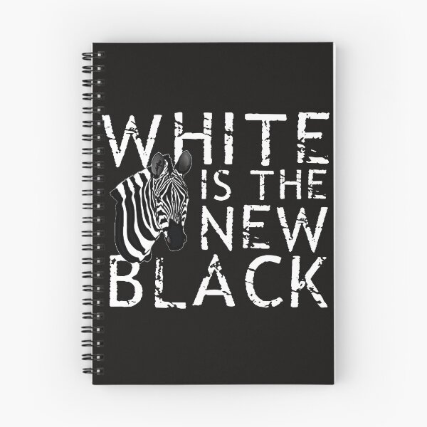 Artikelvorschau, White is the new Black Zebra entworfen und verkauft von MoreTee.