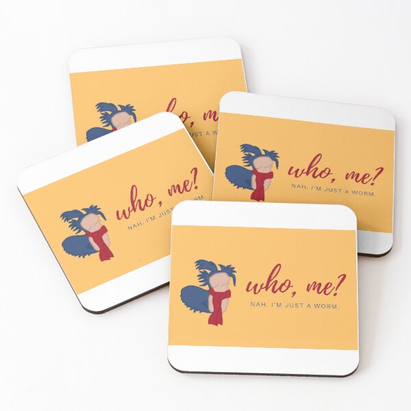 Item preview, Who, Me? Nah. I'm Just A Worm. designed and sold by vernes-art.